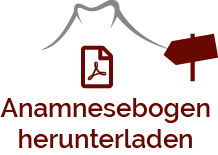 Wegweiser - Logo - Anamnesebogen herunterladen / Erstellt: Viktoriia und Christian Bebst