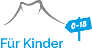 Wegweiser - Logo - Inhalte für Kinder / Erstellt: Viktoriia und Christian Bebst